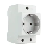 DIN rail stopcontact